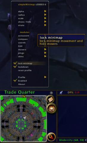 simpleMinimap | Rising Gods AddOns